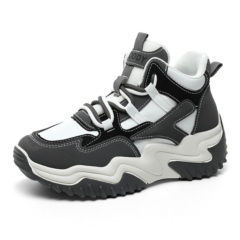 Damen Sportliche Chunky Sneakers mit dämpfender Sohle und atmungsaktivem Obermaterial R&B