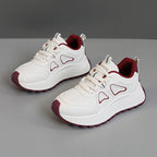 Damen Sportliche Sneakers mit atmungsaktiver Mesh-Oberfläche und stoßdämpfender Sohle R&B