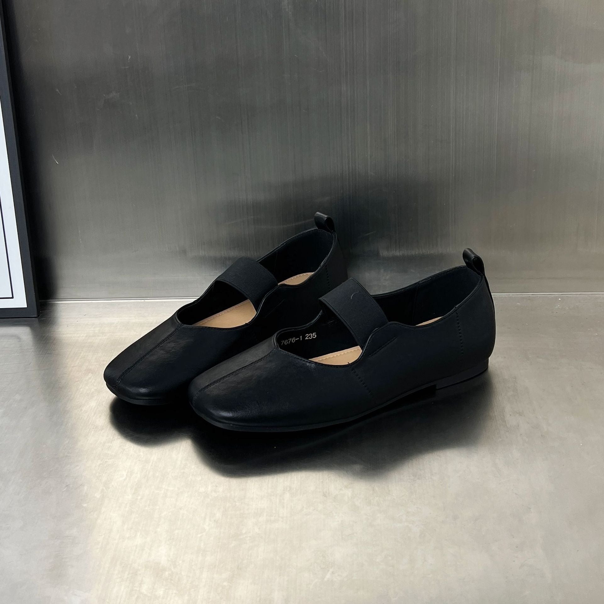 Damen Elegante Slip-On Schuhe mit modischem Riemenverschluss R&B