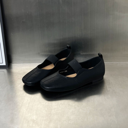Damen Elegante Slip-On Schuhe mit modischem Riemenverschluss R&B