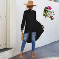 Damen Tunika mit gerafftem Design und asymmetrischem Saum R&B