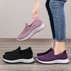Damen Atmungsaktive Freizeitschuhe mit elastischem Einstieg R&B