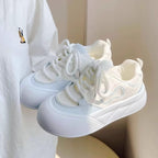 Damen Sportliche Sneakers mit atmungsaktiver Oberflächenstruktur und dämpfender Sohle R&B