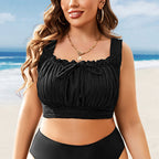 Damen Push-Up Bikini-Top mit gerafftem Design R&B