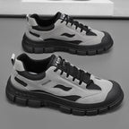 Damen Sportliche Sneakers mit robustem Sohlenprofil und atmungsaktiver Mesh-Oberfläche