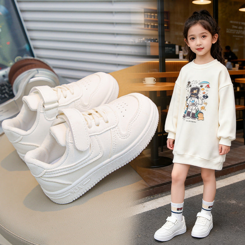 Damen Sneaker mit praktischer Klettverschluss und dämpfender Sohle R&B