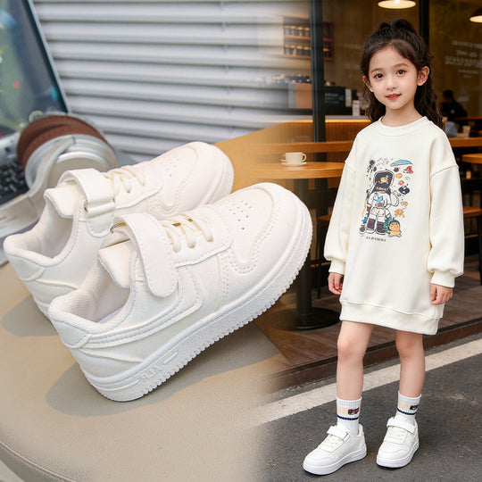Damen Sneaker mit praktischer Klettverschluss und dämpfender Sohle R&B