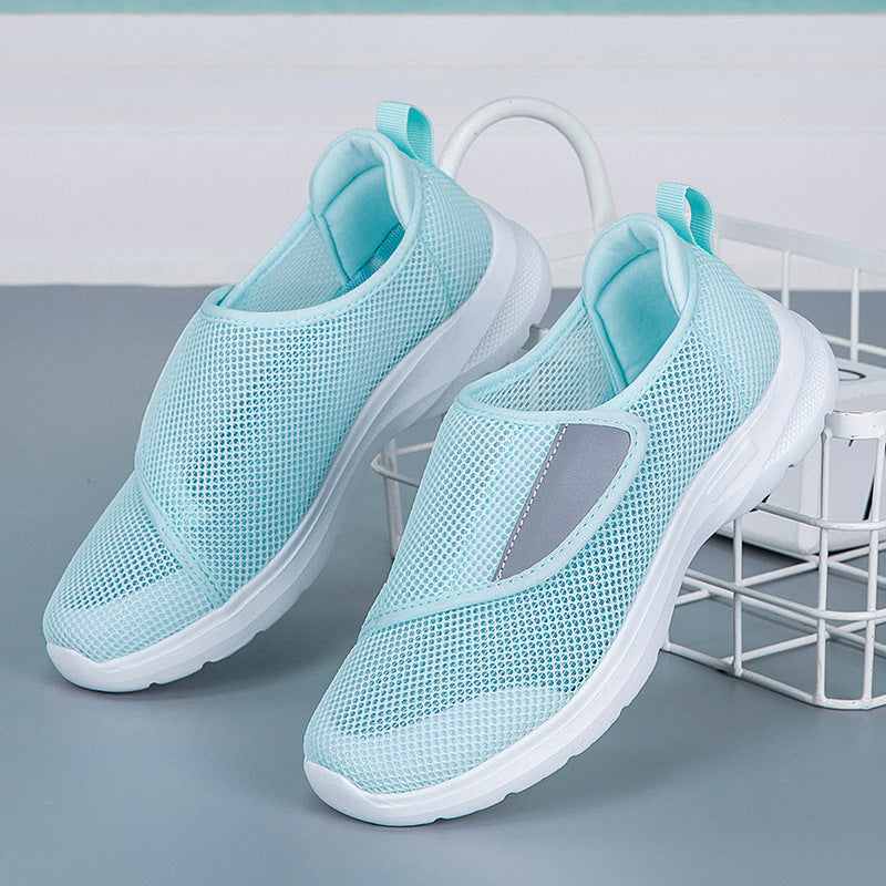 Damen Atmungsaktive Slip-On Sneakers mit rutschfester Sohle R&B