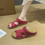 Damen Komfortable Riemchen-Sandalen mit elegantem Design und gepolsterter Sohle R&B