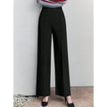 Damen Hochtaillierte Palazzo-Hose mit seitlichen Falten R&B