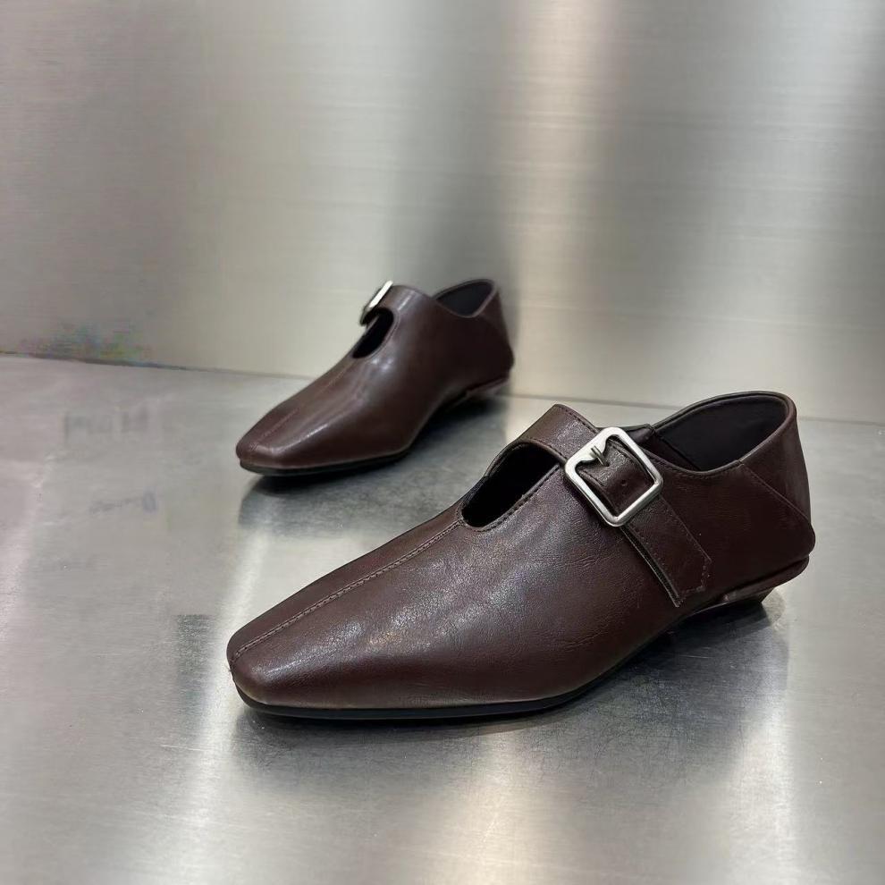 Damen elegante Slipper mit modischer Schnalle R&B
