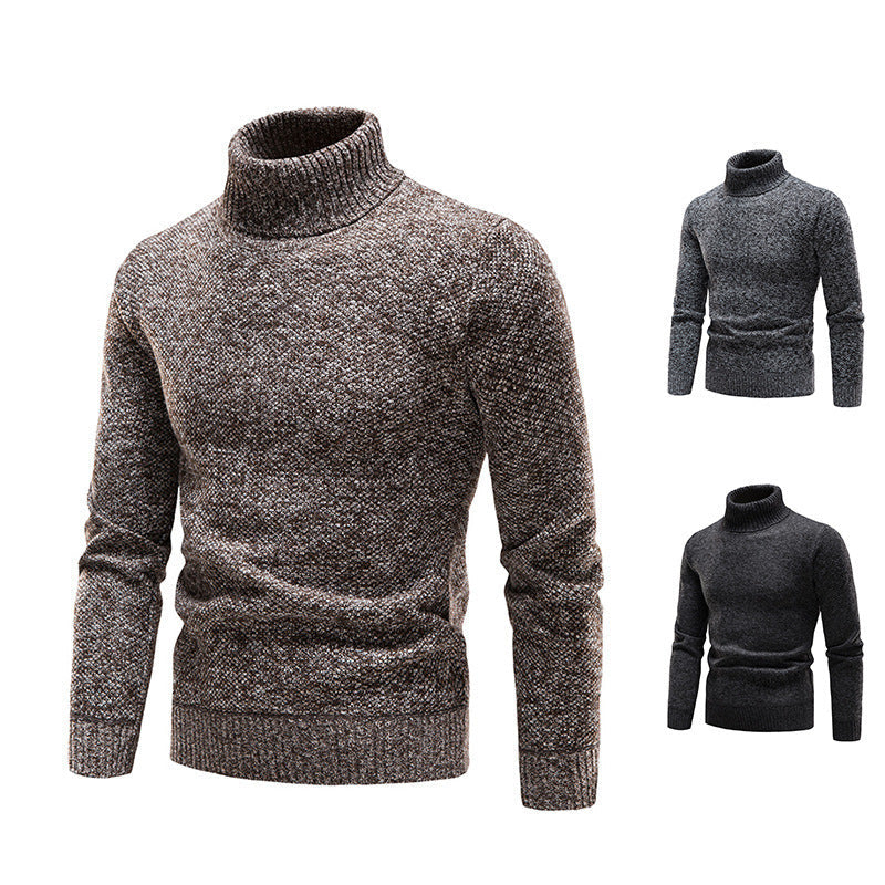 Herren Rollkragenpullover aus hochwertiger Wolle R&B