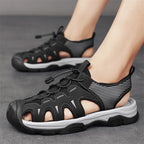 Damen Sportliche Sandalen mit ergonomischer Sohle und verstellbarem Schnürsystem