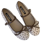Damen Ballerinas mit verspieltem Blumenmuster R&B