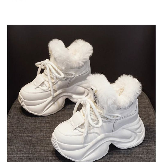 Damen Winter-Sneaker mit kuscheligem Innenfutter und rutschfester Sohle R&B