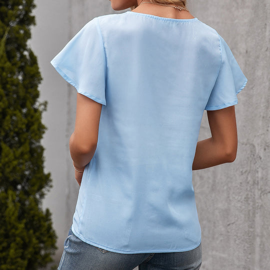 Damen Spitzenbluse R&B