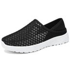 Damen Atmungsaktive Slip-On Sportschuhe mit flexiblem Mesh-Obermaterial R&B