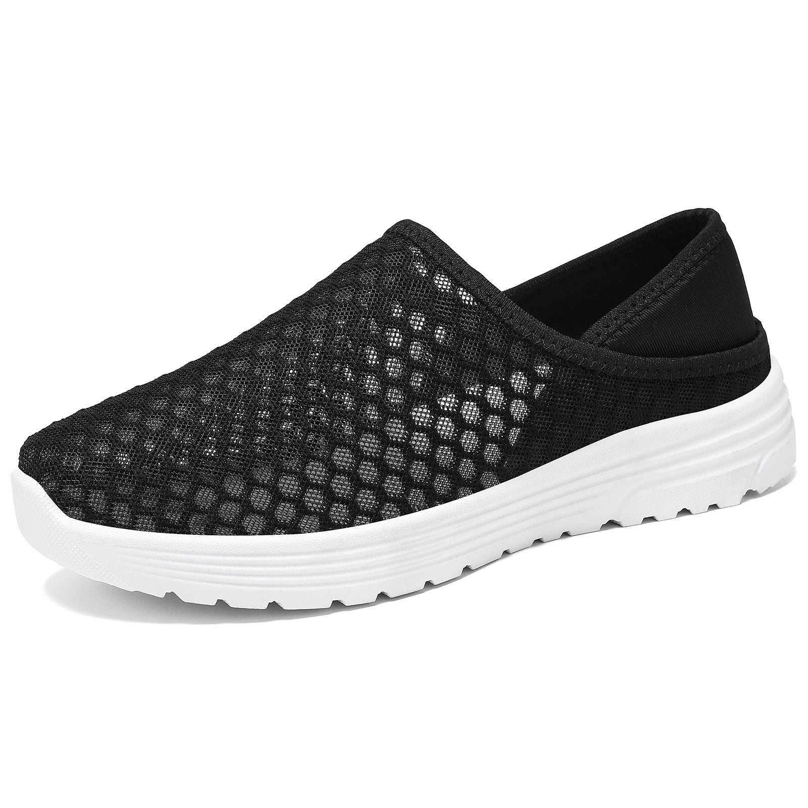 Damen Atmungsaktive Slip-On Sportschuhe mit flexiblem Mesh-Obermaterial R&B