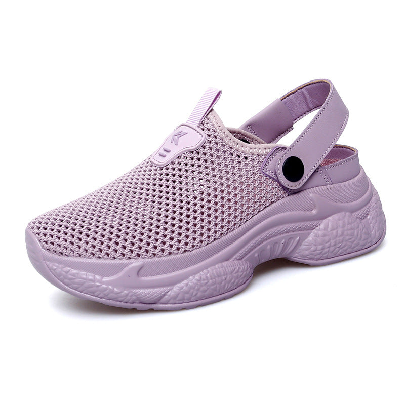 Damen Atmungsaktive Slip-On Sneakers mit elastischem Riemen R&B
