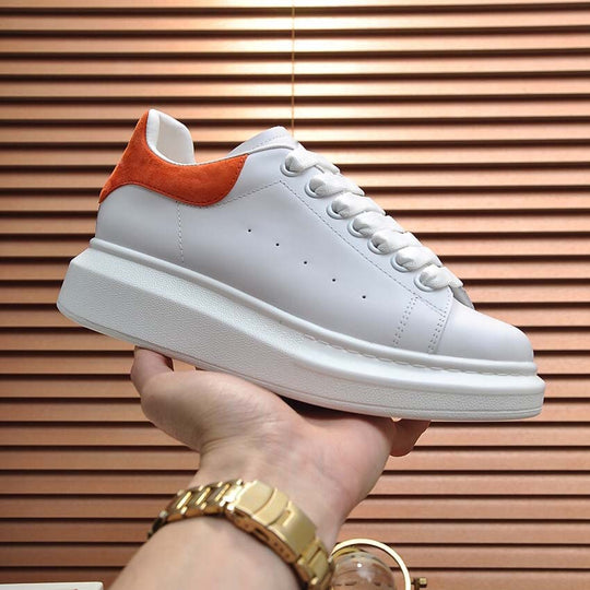 Damen Modische Sneakers mit hochwertiger Lederstruktur und bequemer Dämpfung R&B