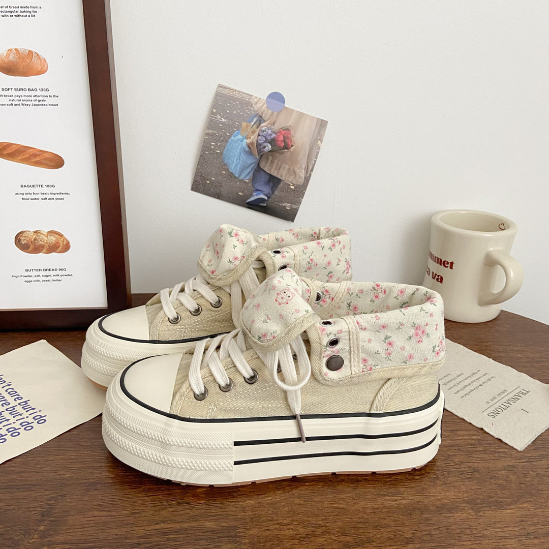 Damen Sportliche Sneakers mit atmungsaktivem Obermaterial und dämpfender Sohle R&B