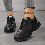 Damen Sportliche Sneaker mit modernem Obermaterial und rutschfester Sohle