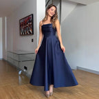 Damen Elegantes Abendkleid mit schulterfreiem Design und voluminösem Rock R&B