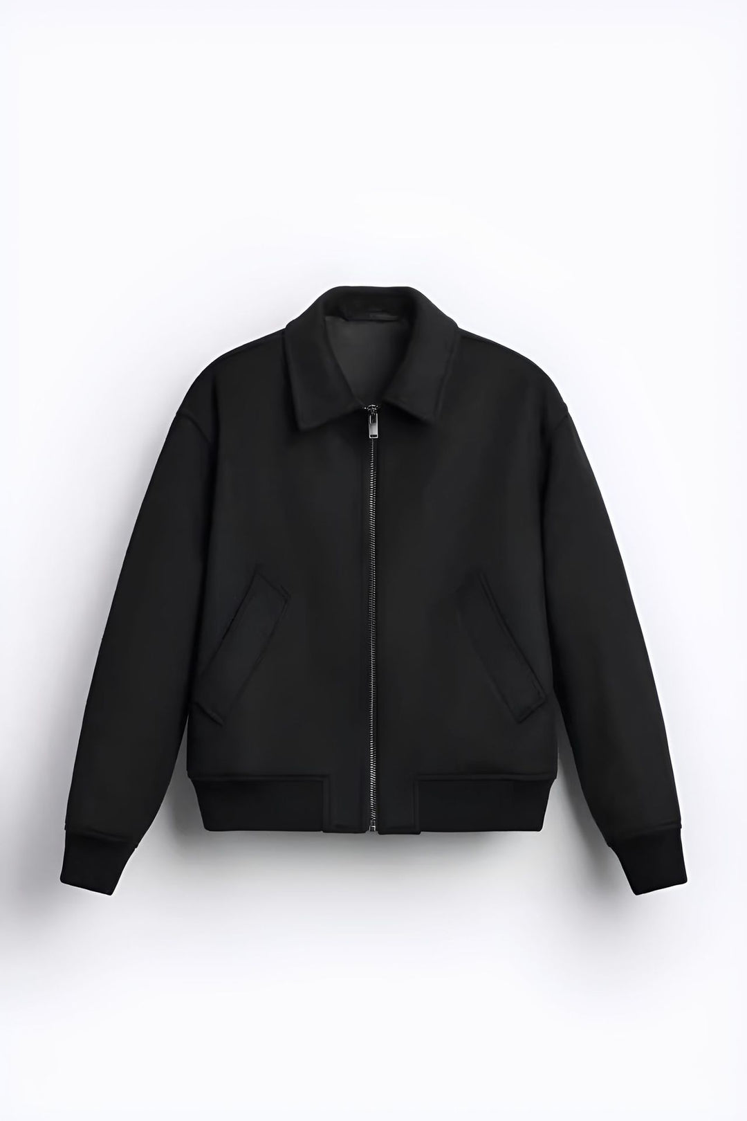 Herren Fleecejacke im sportlichen Stil mit praktischem Reißverschluss und seitlichen Taschen R&B