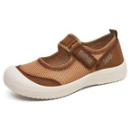 Damen Bequeme Mesh-Schuhe mit Klettverschluss R&B