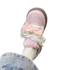 Damen Modische Freizeit Sneakers mit verspielten Applikationen R&B