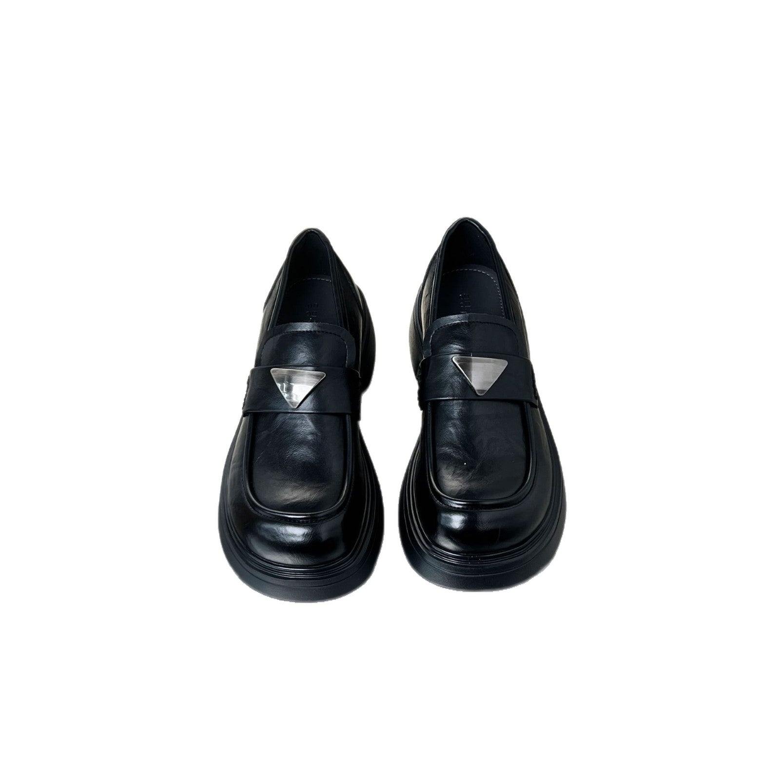 Damen modische Loafer mit komfortabler Sohle und eleganter Schnalle R&B