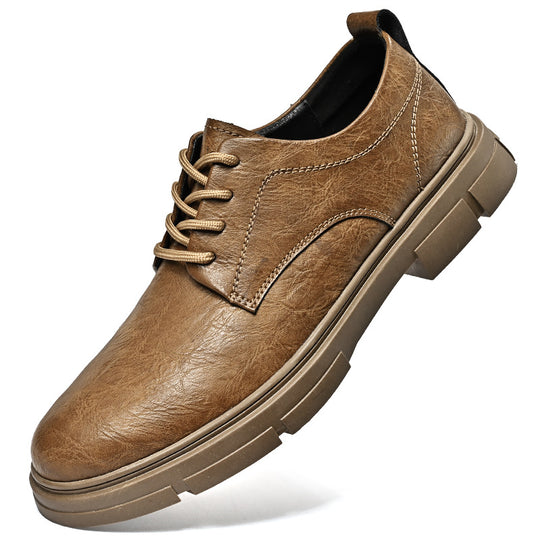 Herren elegante Schnürschuhe mit rutschfester Sohle R&B