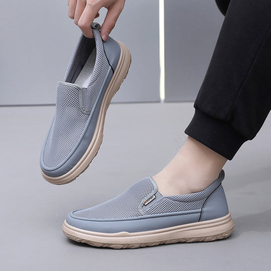 Damen Rutschfeste Mesh-Sneaker mit elastischem Einstieg R&B