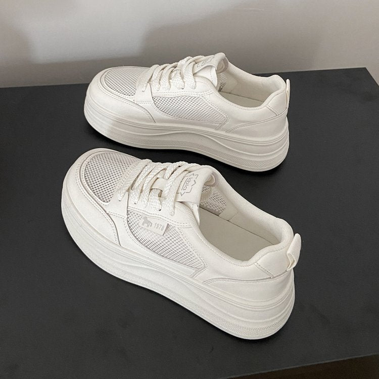 Damen Sportliche Sneaker mit atmungsaktivem Mesh-Obermaterial R&B
