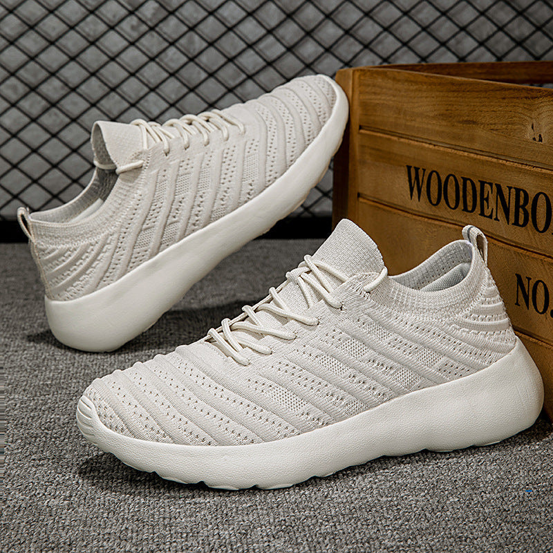 Damen Sportliche Stricksneaker mit rutschfestem Sohlenprofil