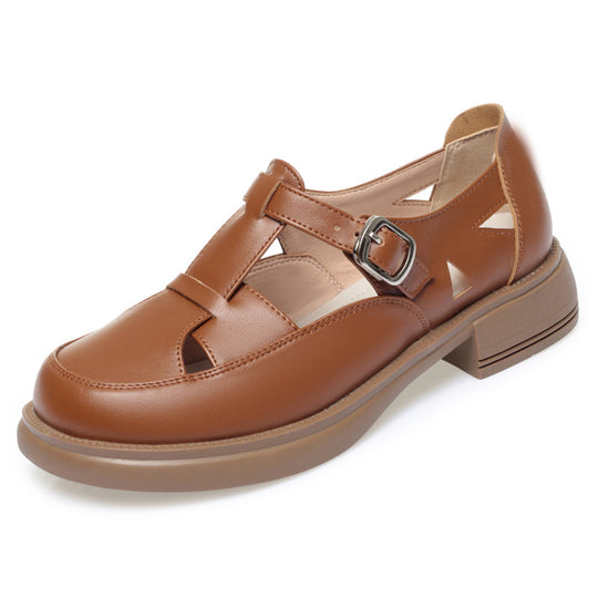 Damen Komfortable Schnürsandalen mit modischem Riemendesign R&B