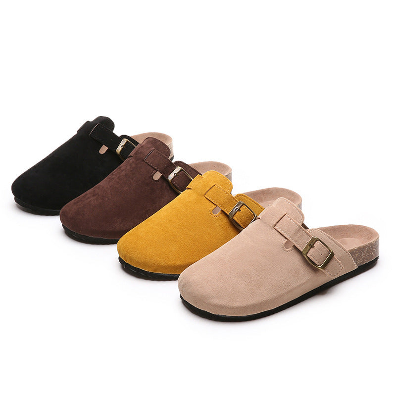 Damen Bequeme Clogs mit verstellbarem Riemen und ergonomischer Sohle R&B