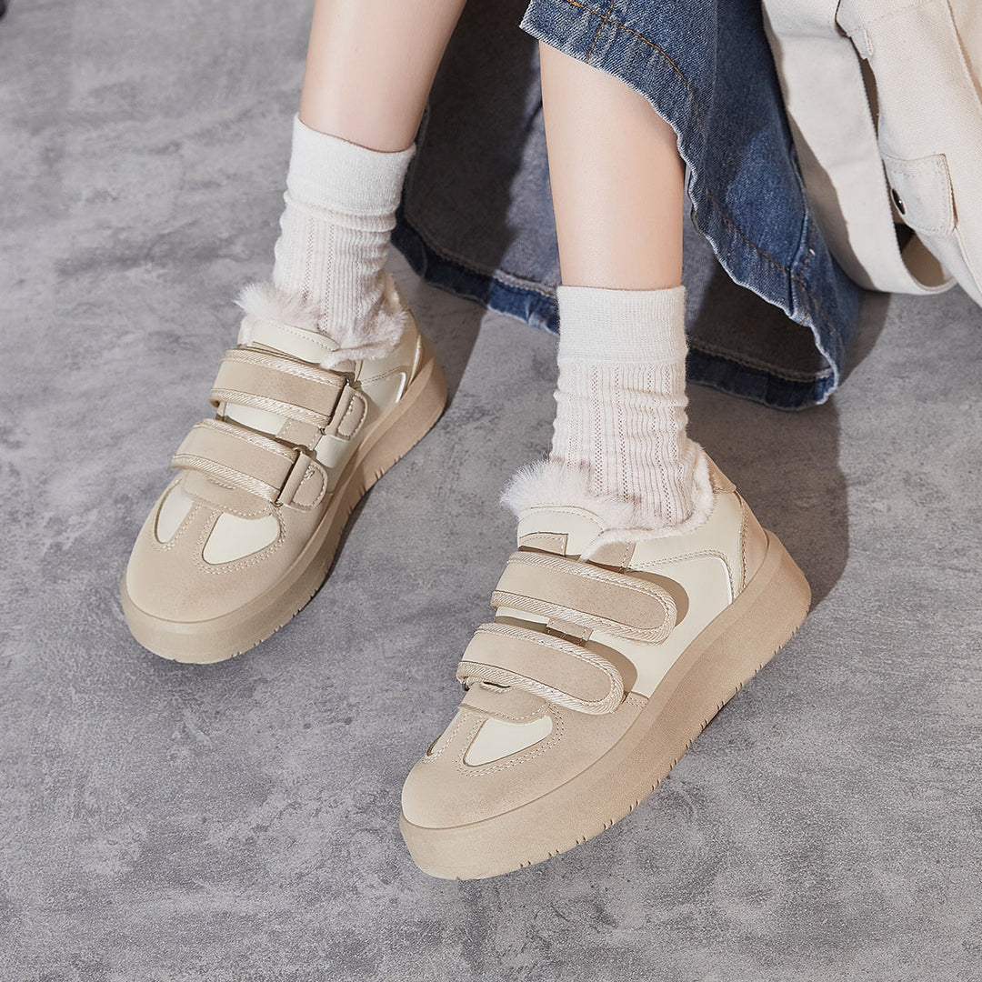 Damen Sportliche Sneakers mit innovativem Klettverschluss und hochwertiger Innenpolsterung R&B