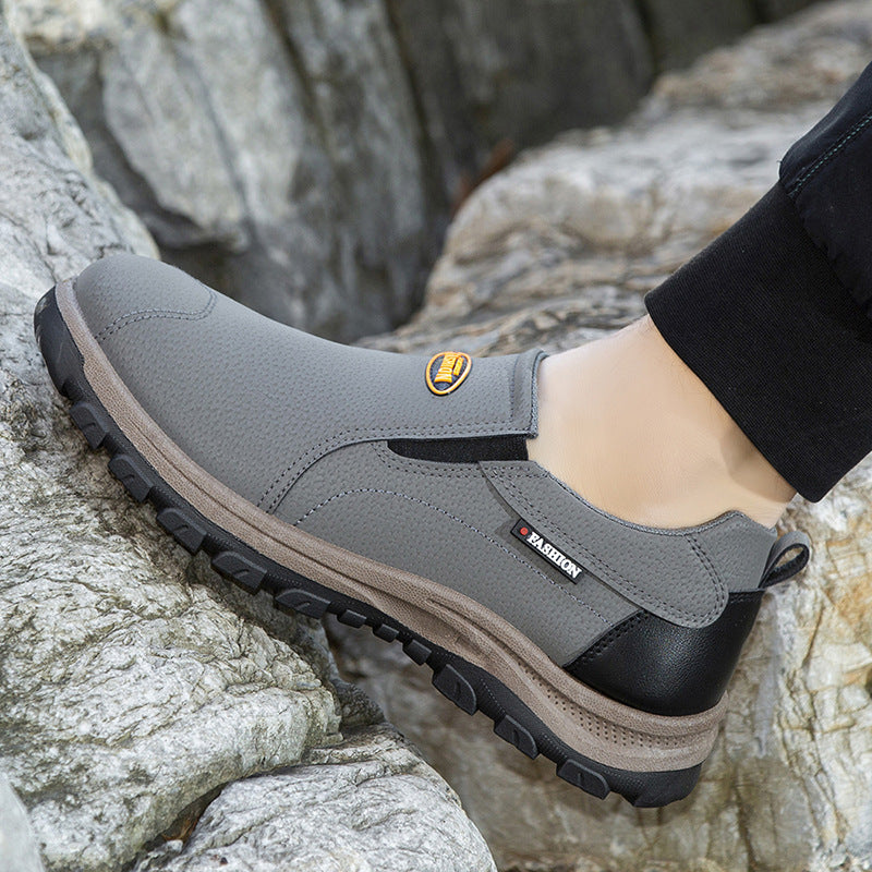 Herren Komfortable rutschfeste Slipper mit stoßdämpfender Sohle R&B