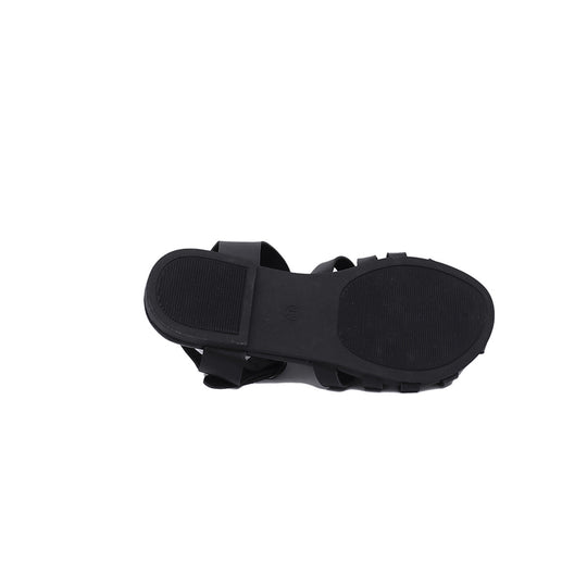 Damen Geflochtene Sandalen mit elastischem Riemen und komfortabler Fußbettung R&B