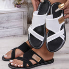 Damen Atmungsaktive Freizeit-Sandalen mit Komfort-Fußbett und verstellbaren Riemen R&B