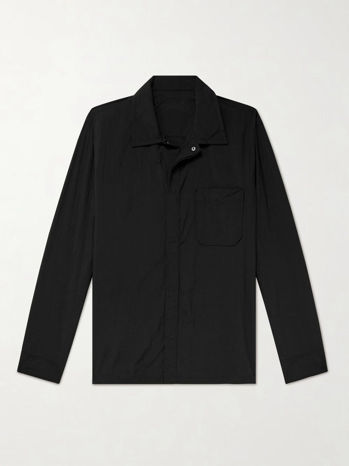 Damen modische Langarm-Hemdjacke mit Tasche R&B