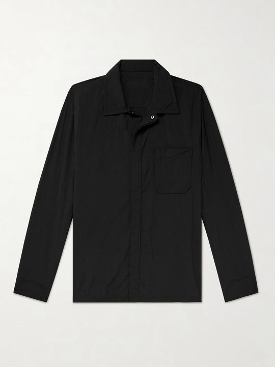 Damen modische Langarm-Hemdjacke mit Tasche R&B