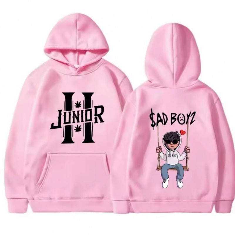Damen Hoodie mit einzigartigem grafischen Design und gemütlicher Passform R&B