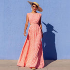 Damen Maxikleid mit unverwechselbarem Schnitt und elegantem Design R&B