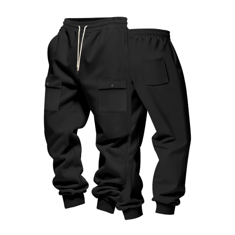 Herren Cargo-Jogginghose mit anatomischer Passform und praktischen Seitentaschen R&B