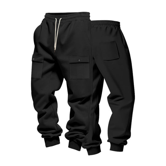 Herren Cargo-Jogginghose mit anatomischer Passform und praktischen Seitentaschen R&B