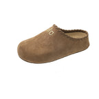 Damen Bequeme Clogs aus weichem Wildleder R&B