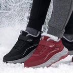 Damen isolierte Winter-Sneaker mit rutschfester Sohle und komfortablem Inneren R&B