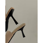Damen Slingback High Heel Sandalen mit elegantem Punktedesign R&B